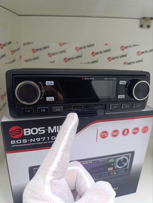 Magnitafon N 971 Bluetooth  DSP USB AUX radio pleyer kuchli ovoz