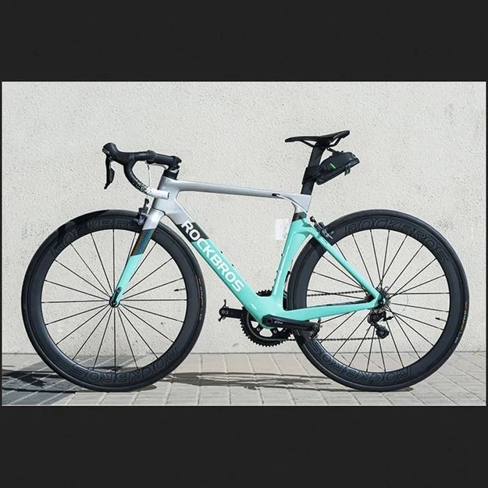 Geanta noua bicicleta impermeabila saddle bag prindere tija sa rockbros cursiera gravel mtb