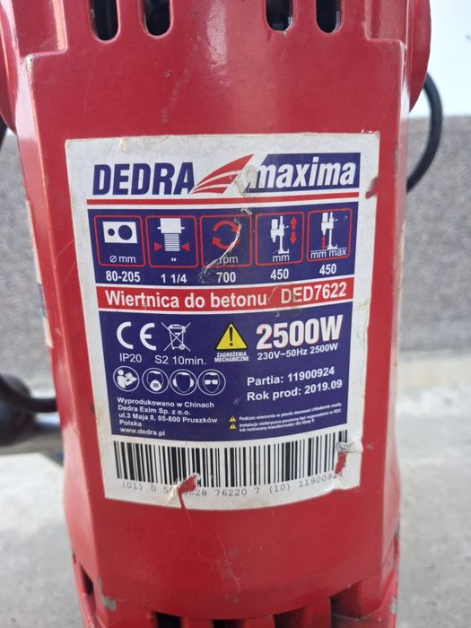 Carota beton  Dedra  cu stativ
