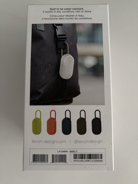 Boxa portabila Lexon Mino S Mino T
