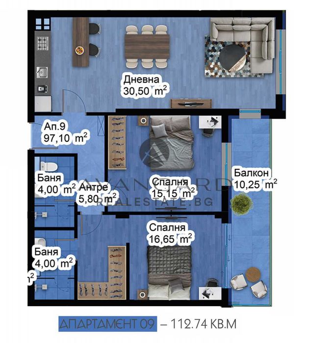 оф.23729 3-стаен Христо Смирненски