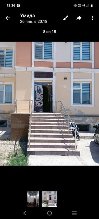 Кармана янги дом 1 этаж магазинга ижарага бераман