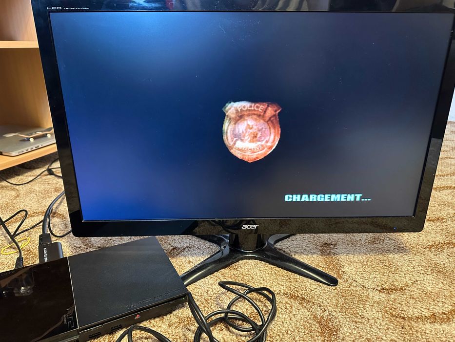 Sony PlayStation 2 (PS2) SLIM– Modat FMCB + Accesorii + Joc inclus | model SCPH-90004, cu sursă internă |