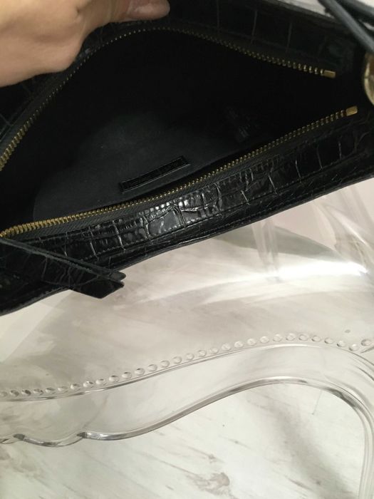 & Other Stories мини чанта естествена кожа