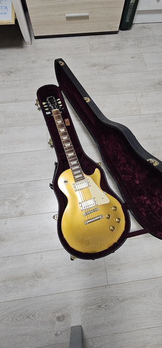Gibson Custom: Les Paul  1957  Goldtop Reissue Dark Back 2011 VOS