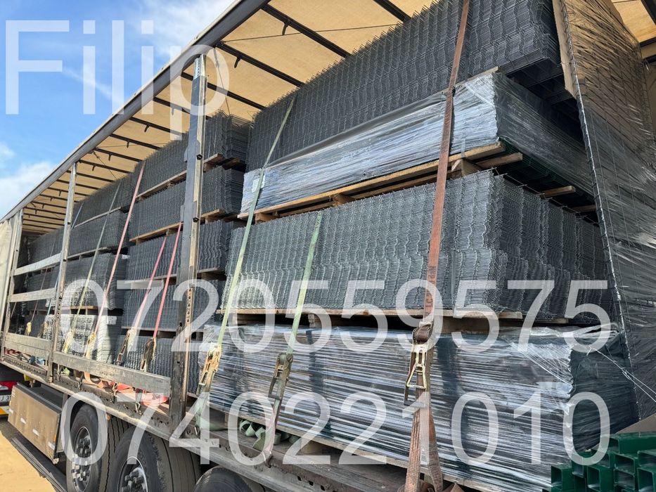 Panou Bordurat, plasa Bordurata zincata -  4,9mm și 4,2mm!