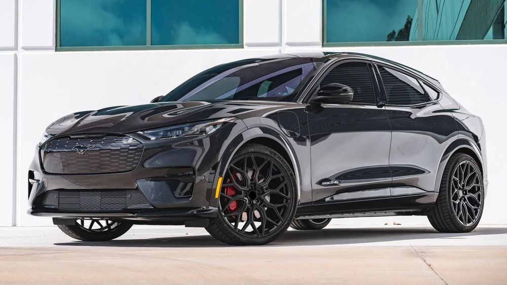 Jante R19 5x114.3 Vossen HF-2 Black Style | Toyota Lexus, Hyundai Kia, Honda, Mazda
