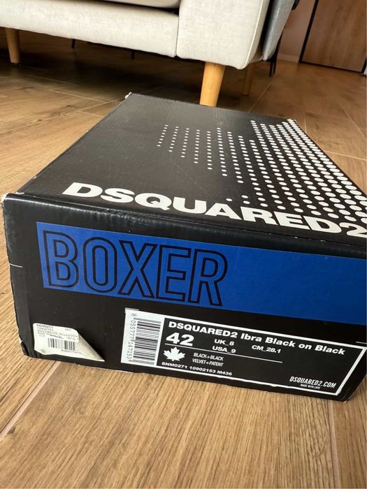 DSQUARED2 Ibra Black on Black - обувки