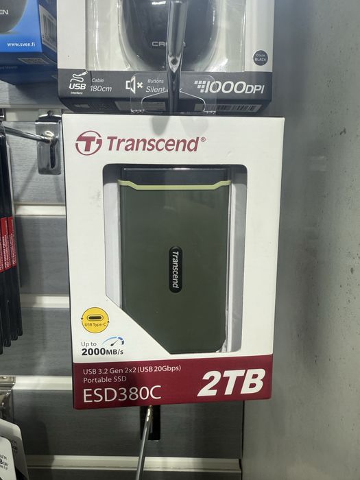 Внешний SSD Transcend TS2TESD380C 2000GB, 2TB