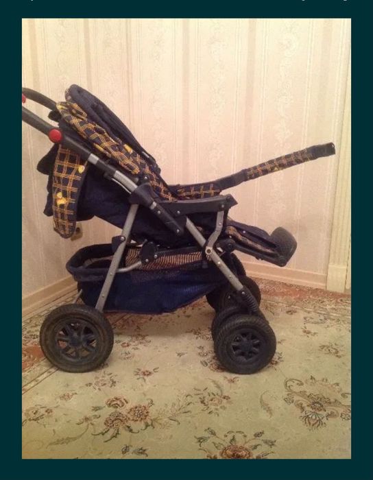 Продам коляску ( чехлы съемные, можно стирать)