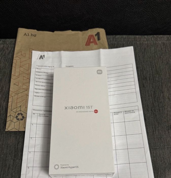 ЗАПЕЧАТАН 256GB Xiaomi 15T A1 Гаранция 2027г. Black | Черен