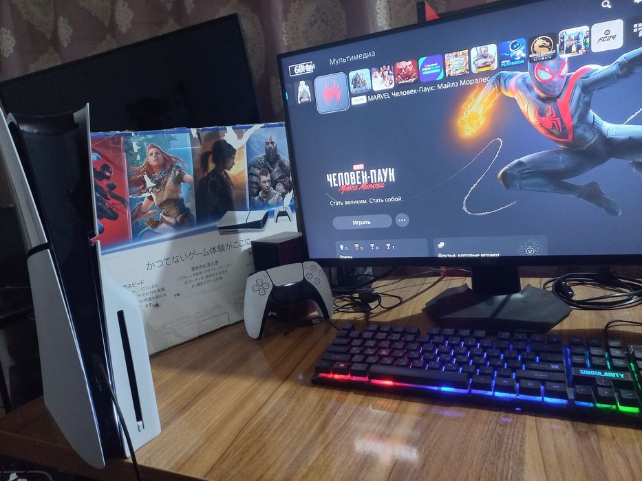 PS5 slim diskovod ideal tiniq Vzlom Golden Hen bo'ladi 1TB hotirasi.