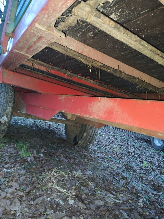 Mig de gunoi 6 t, remorca împrăștiat bălegar, gunoiera