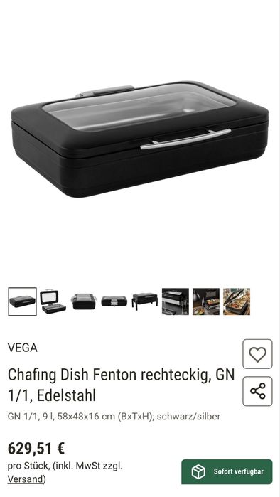 Chafing dish / Chafing