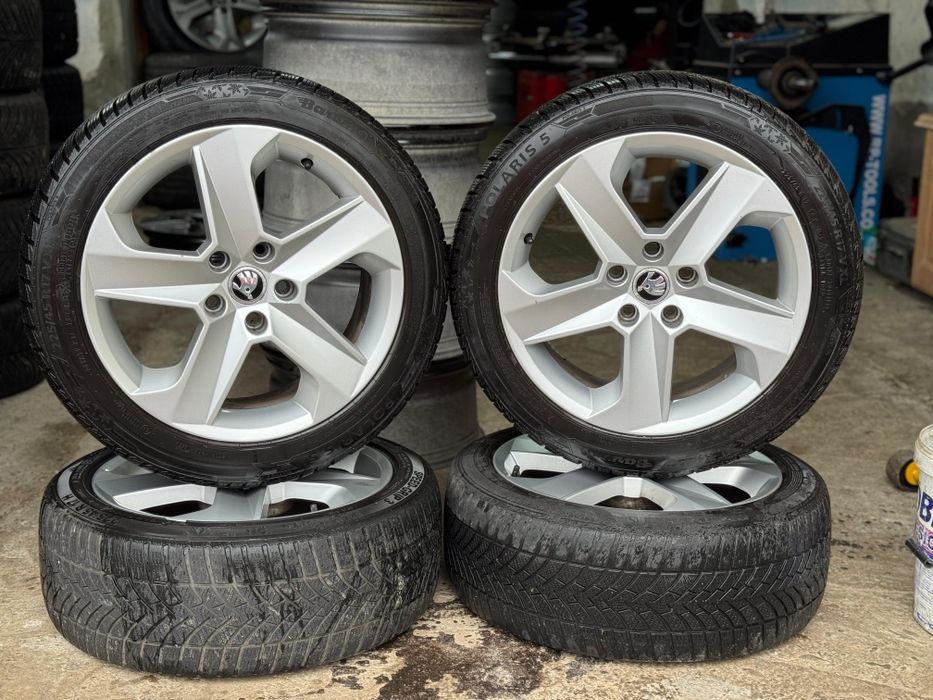 Jante originale r17 skoda, passat, golf