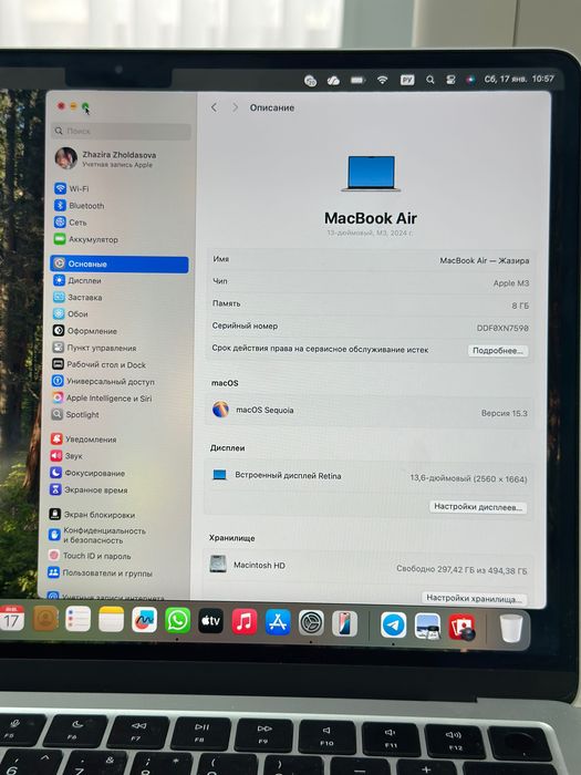 MacBook M3 512gb