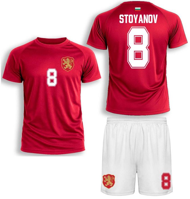 DRI-FIT! Екипи тениска + шорти БЪЛГАРИЯ / BULGARIA с ИМЕ и НОМЕР!