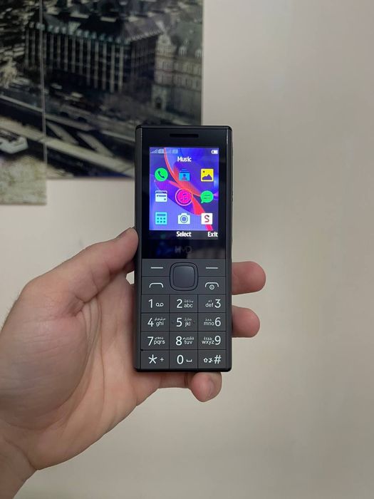 Nokia 150 HMD tugmali telefon | 2 SIM, Bluetooth, fonarik. Yangi