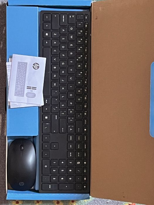 Kit tastatură + mouse wireless HP Pavilion 800