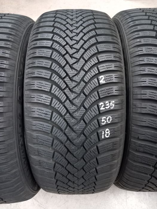 235/50/18 101V 4бр.FALKEN WINTER-Неразличими от НОВИ-DEMO
