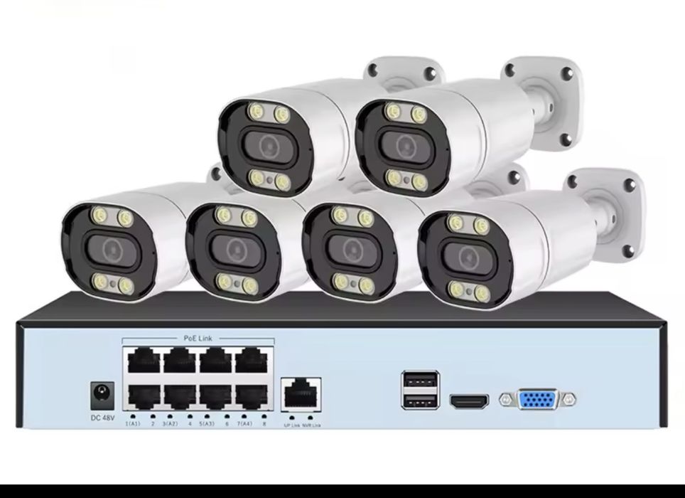 Vindem si Montam Camere Supraveghere Video KIT Complet 4/8/12 CAMERE