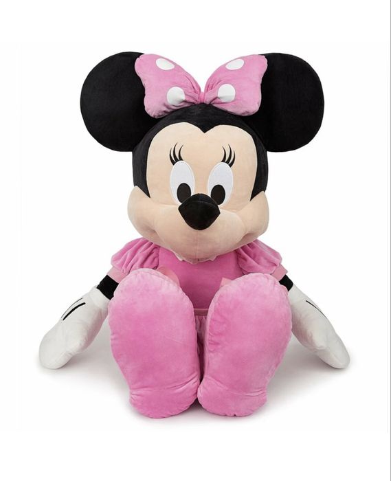 Jucărie de pluș gigant Oh my! Minnie Mouse roz  originală Disney