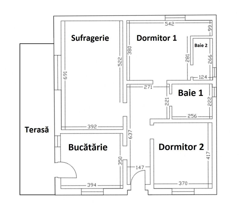 Casa noua 100mp+T, intrare Cumpana, P+M, Teren 450mp
