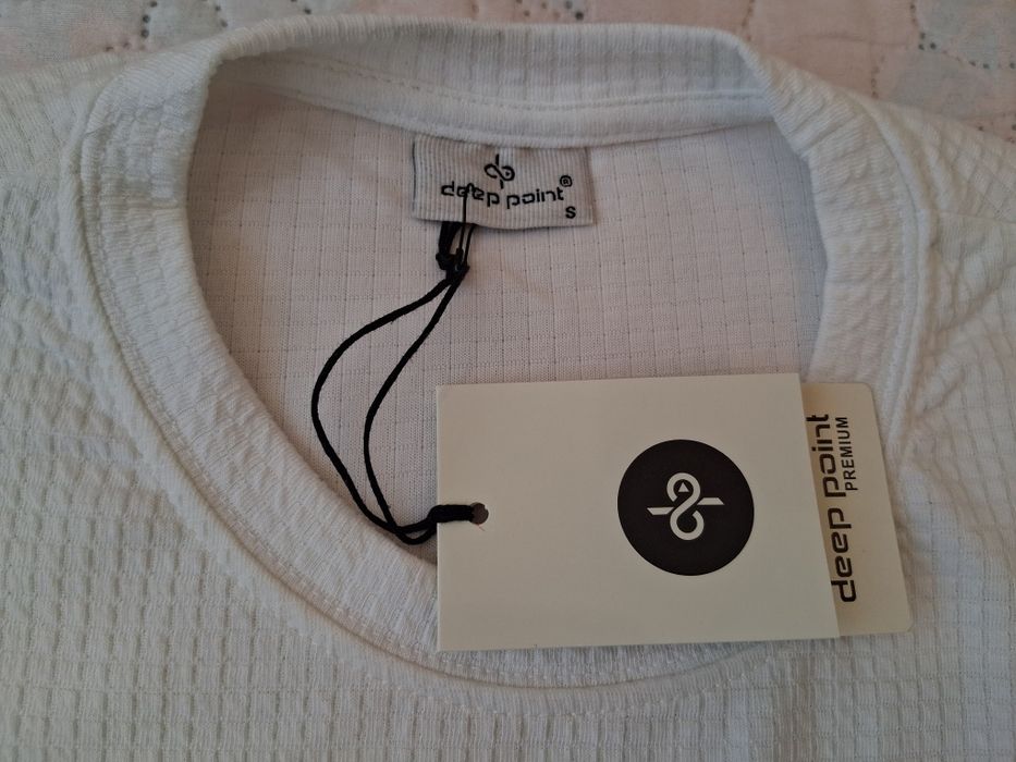 Тениска мъжка зелено бяла