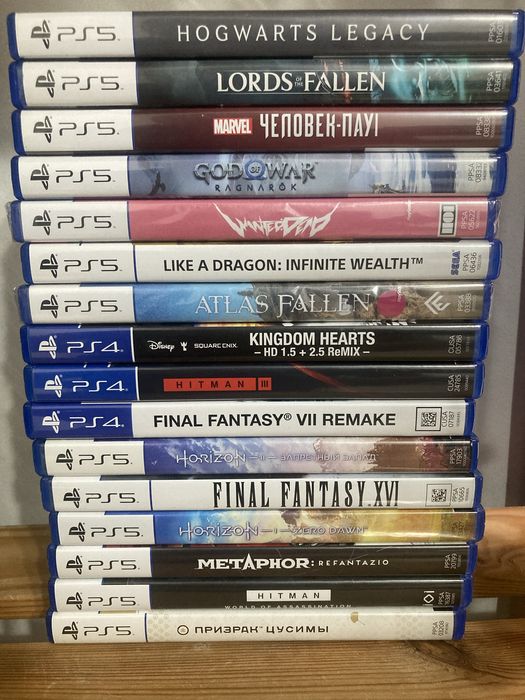 Продам игры для PS5. обмен