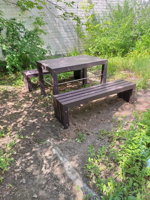 Скамейки, лавочки из ДПК