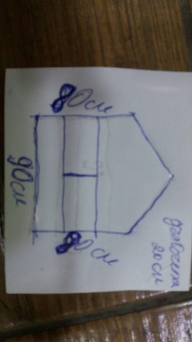 Етажерка "къщичка"