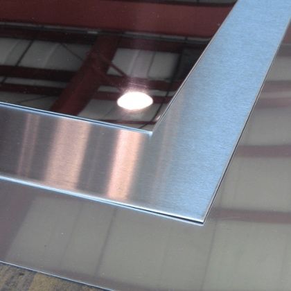 Tabla inox mat lucios si satinat