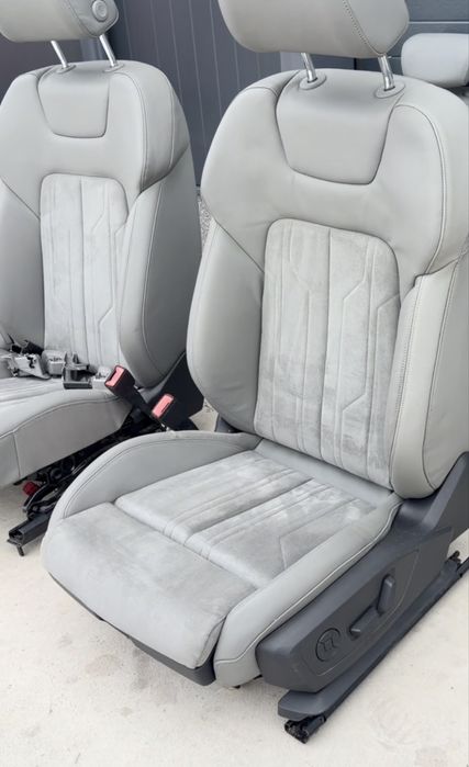 Interior Audi A6 c8 A7 4k 2018-2025 full electric alcantara