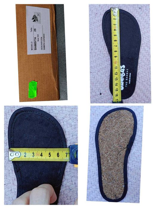 Боси обувки Sambas the Bambas Bambita Leopardo № 26