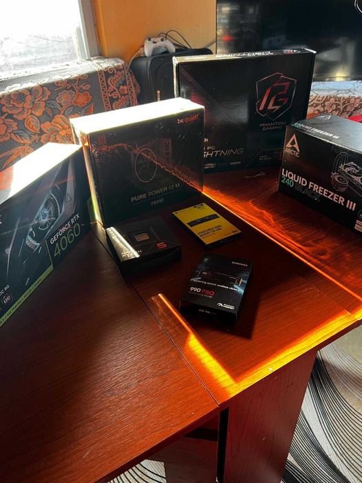 PC Gaming High-End–RTX 4060 Ryzen 5 7600X 32GB DDR5 SSD 990 PRO Garantie