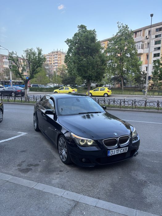 Vand bmw e60 cu volan pe dreapta facelift!