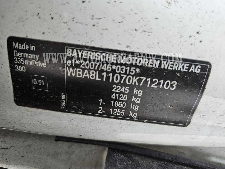 Бмв Ф30 ф31. Врата врати Bmw f30 F31