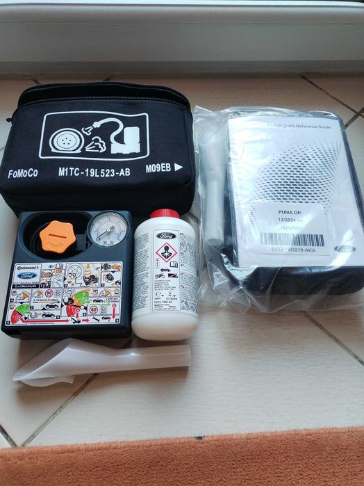 Чисто нови оригинални компресори за помпане+пяна Ford 120W фуния,калъф