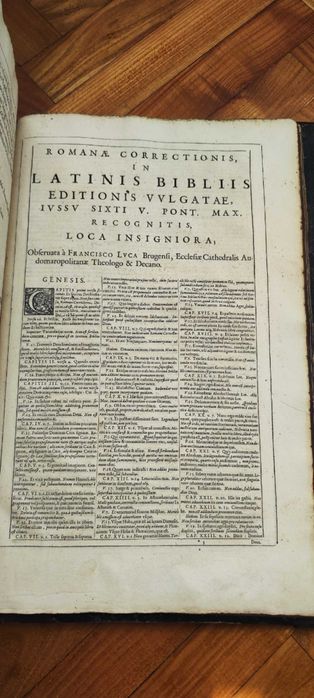Изключително рядка Biblia Sacra на латински език 1603г