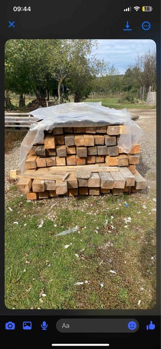 Lemne pentru constructi coarne 6 metri lungime si 10/13 latime uscate.