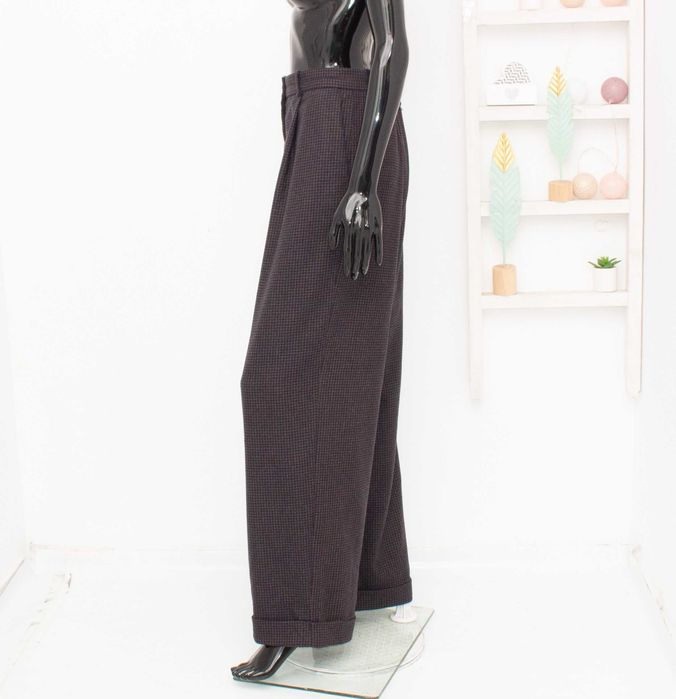 COS оригинален дамски панталон вълна широк 40 М