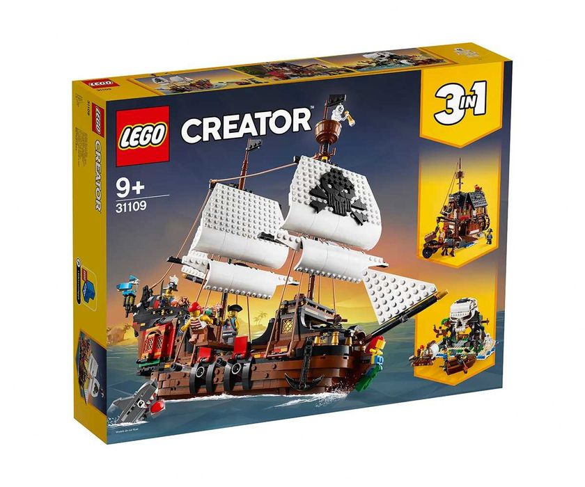 LEGO 31109 Пиратски кораб