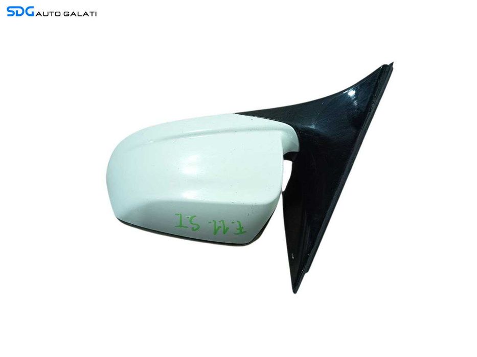 Oglinda Electrica Stanga cu Pliere Rabatare BMW Seria 5 F10 2009 - 2014 Culoare 300 Alpinweiss [C5266]