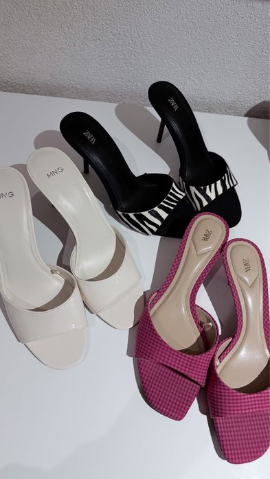 Обувки на ток Zara, Mango