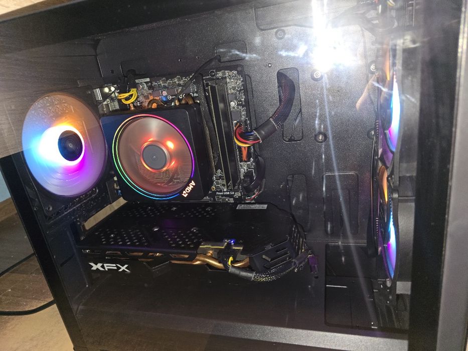 PC Gaming Budget – Ryzen 5 2600 | RX 580 8GB (Mentenanță Full) | 16GB