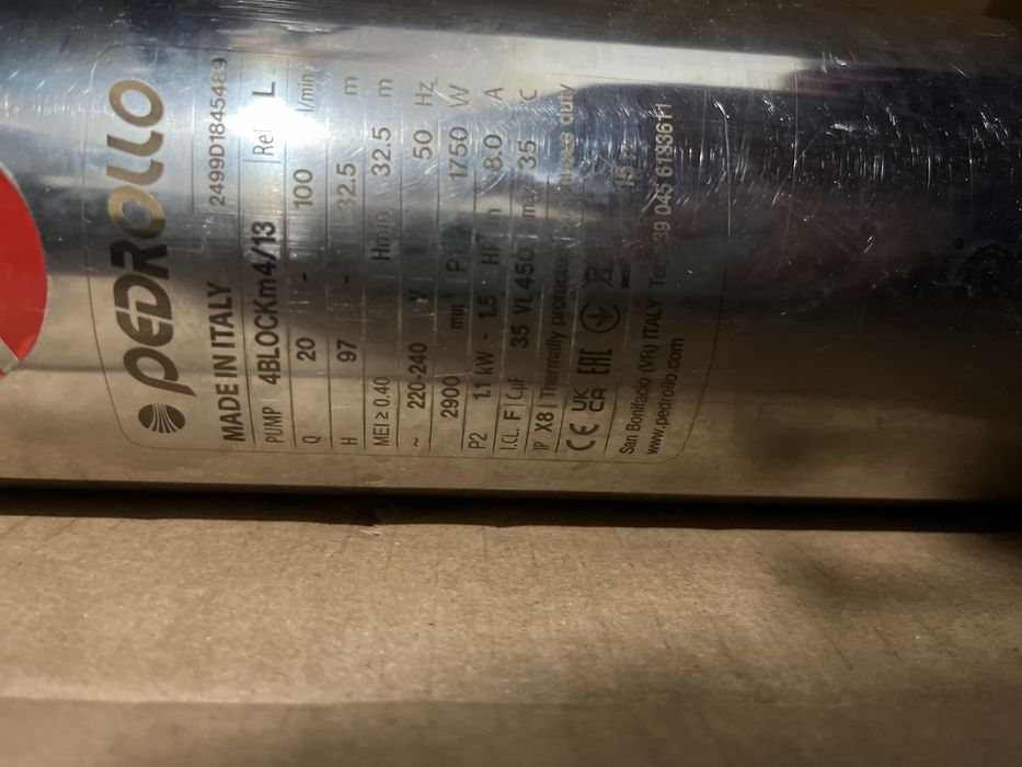 Pompa submersibila Pedrollo