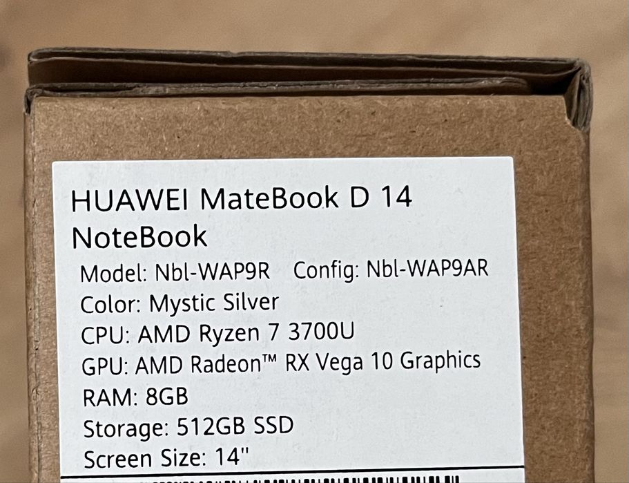 Лаптоп Huawei Matebook d14