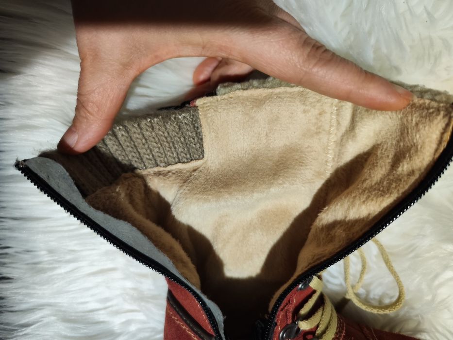 Cizme îmblănite de iarna fete mărimea 25