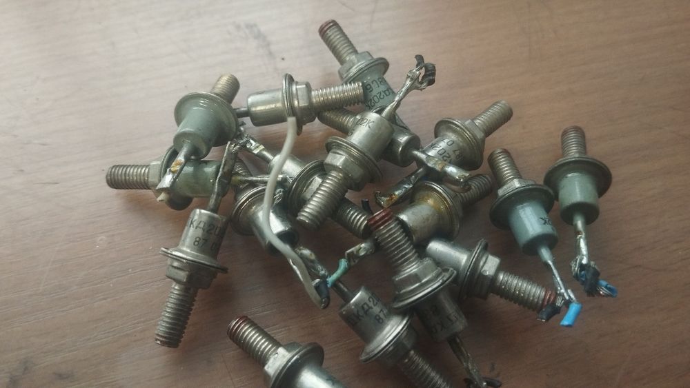 Радиодетали рабочие не рабочие советские