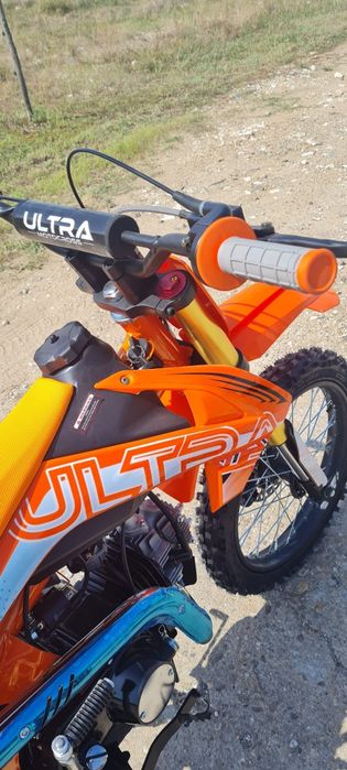 Cross Ultra 125cc 4 Timpi Kickstart 17/14 Nou pentru copii si adulti
